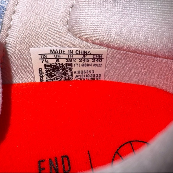 Adidas Ultra Boost Light White Black HQ6353 Women’s 7.5 NWT - Picture 6 of 6